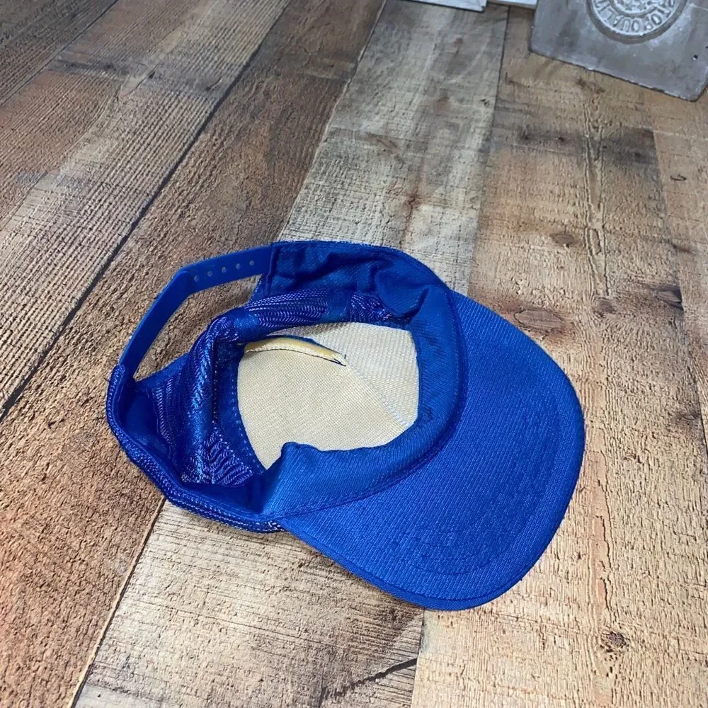Daytona 500 mesh back snapback hat vintage